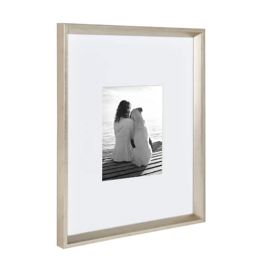 Kate and Laurel 16" x 20" Calter Photo Frames with 8" x 10" Mat